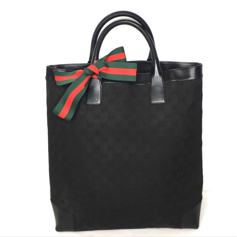Authentic Gucci monogram canvas bag